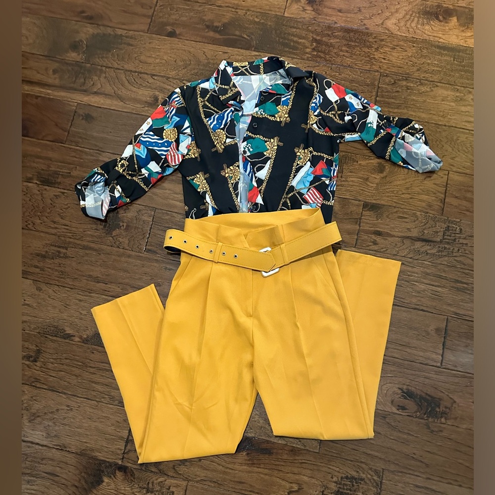Blouse and pants ￼